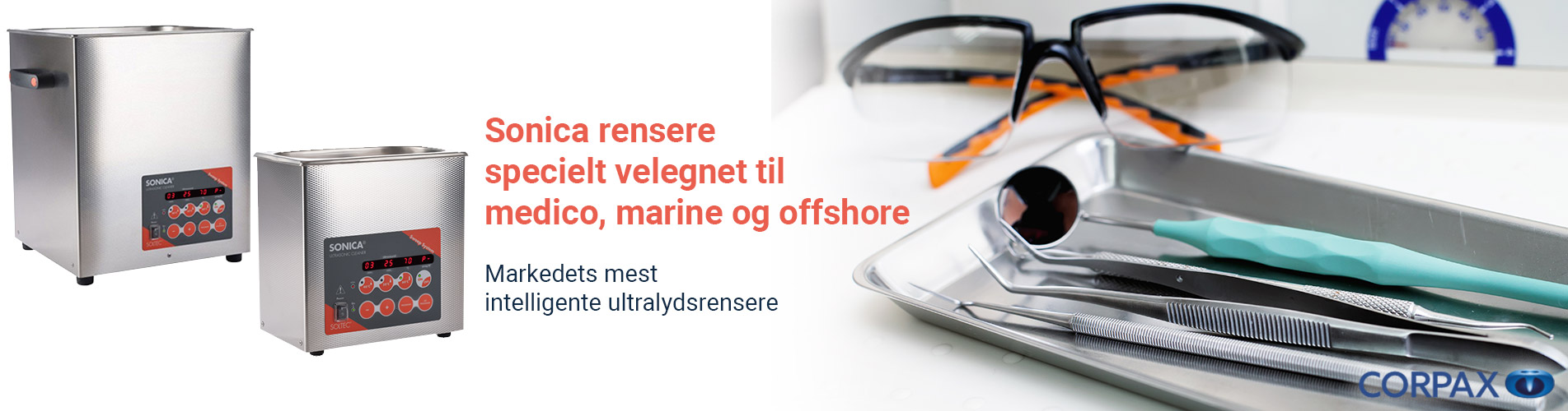 Sonica ultralydsrensere